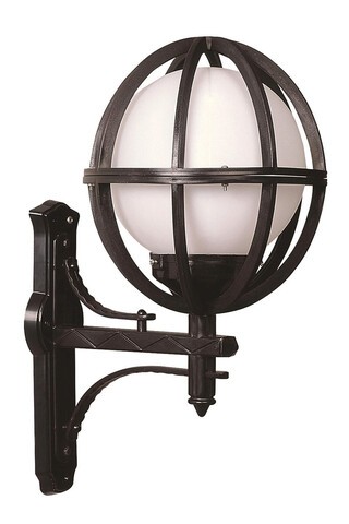 Lampa de exterior, Avonni, 685AVN1128, Plastic ABS, Alb/Negru