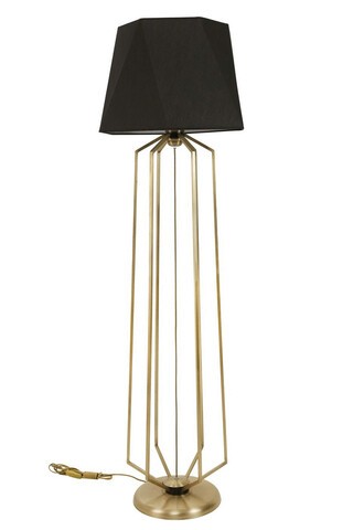 Lampadar, Luin, 534LUN4169, Metal, Negru