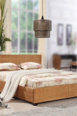 Lustra, Rattan, 941RTN1105, Ratan, Bronz