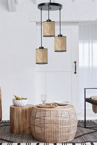 Lustra, Rattan, 941RTN1142, Ratan, Ratan