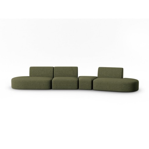 Canapea verde 412 cm Shane – Micadoni Home