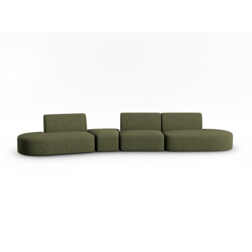 Canapea verde 412 cm Shane – Micadoni Home