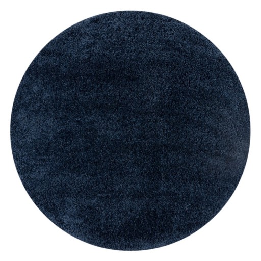 Covor albastru închis rotund ø 133 cm – Flair Rugs