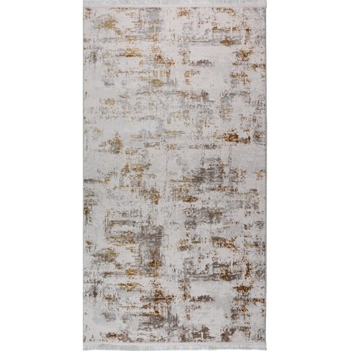 Covor tip traversă crem/auriu lavabil 80x200 cm Gold – Vitaus