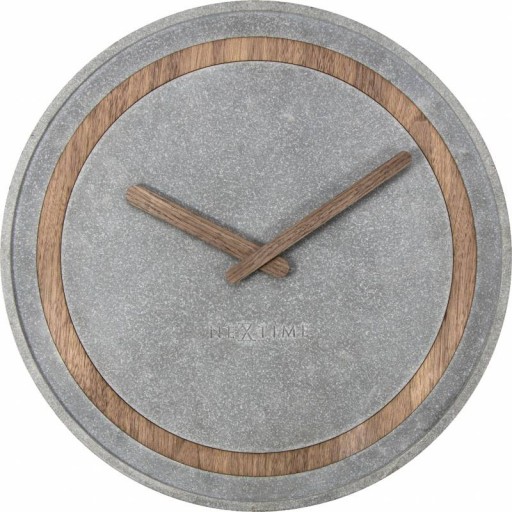 Ceas de perete NeXtime Concreto Grey 39.5cm