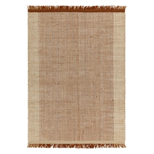 Covor maro handmade din lână 200x290 cm Avalon – Asiatic Carpets