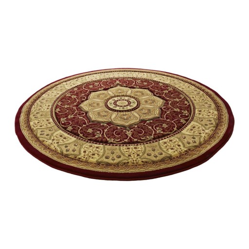 Covor roșu rotund ø 150 cm Heritage – Think Rugs