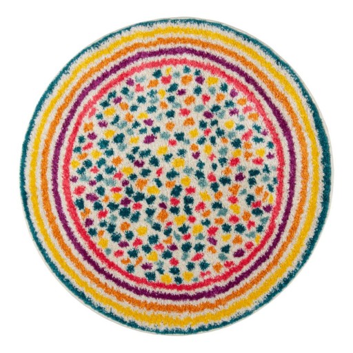 Covor rotund 100x100 cm Rainbow Spot – Flair Rugs