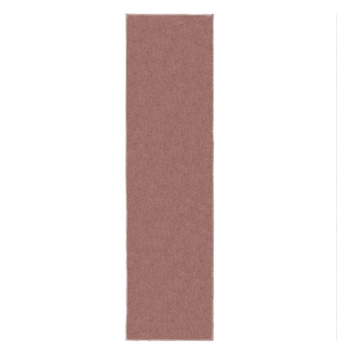 Covor tip traversă roz din fibre reciclate 60x230 cm Sheen – Flair Rugs