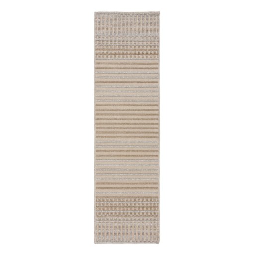 Covor tip traversă bej lavabil din janilie 60x240 cm Elton – Flair Rugs