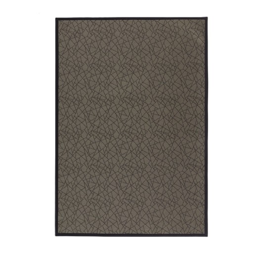 Covor gri închis din PVC 140x200 cm Geo Gold – Casa Selección