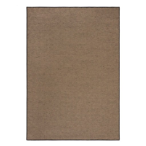 Covor negru/în culoare naturală din iută 160x230 cm Diamond – Flair Rugs