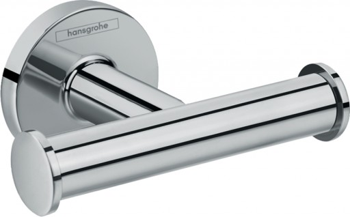 Cuier baie dublu Hansgrohe Logis Universal crom