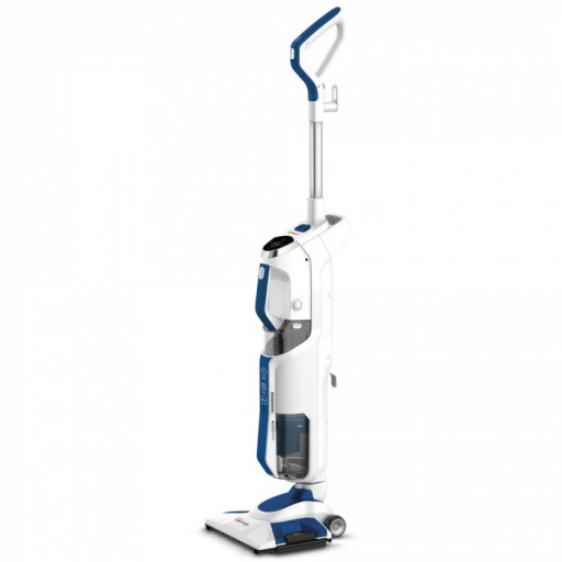 Aspirator Vertical cu Abur, Multifunctional, Polti Vaporetto 3 Clean Blue, 1800 W, 0.5 l, Cyclonic, Alb Albastru