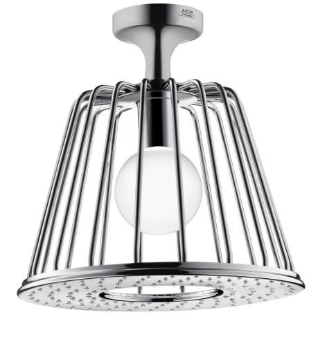 Palarie dus cu lampa LED Hansgrohe Axor Nendo prindere tavan