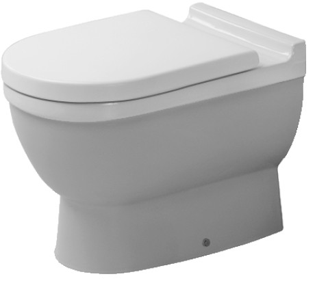 Vas WC Duravit Starck 3 pentru rezervor ingropat