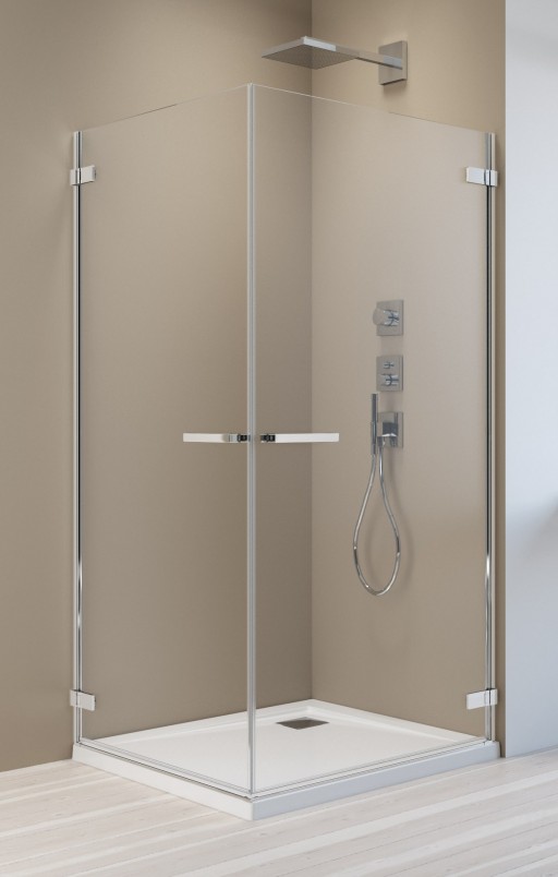 Usa de dus Radaway Arta KDD I 80cm deschidere stanga profil Chrome+