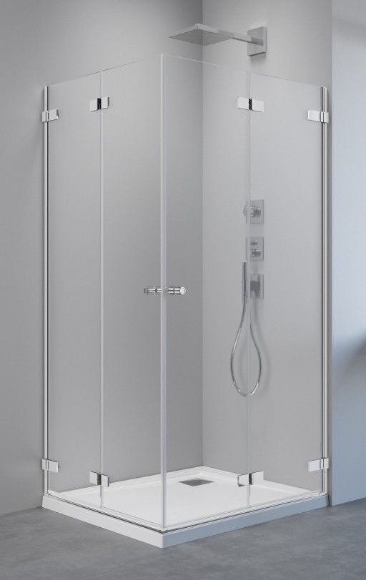 Usa de dus Radaway Arta KDD B 100cm deschidere stanga profil Chrome+