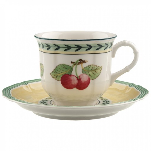 Ceasca si farfuriuta cafea Villeroy & Boch French Garden Fleurence 0.20 litri