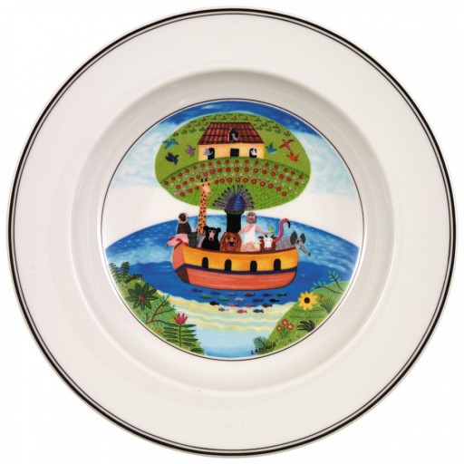 Farfurie adanca Villeroy & Boch Design Naif Noahs Ark 21 cm