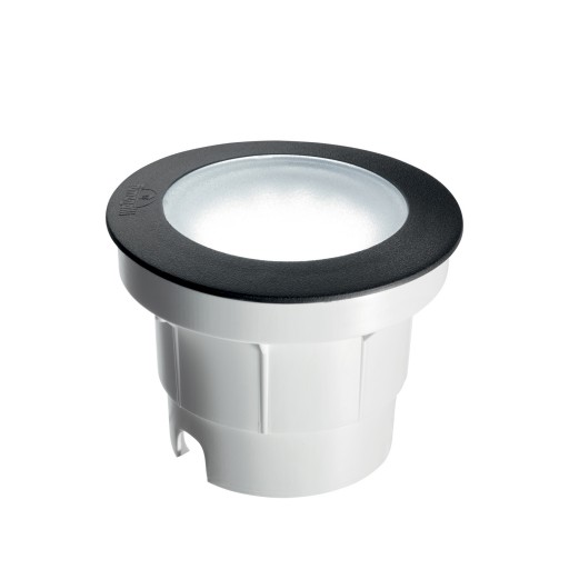 Aplica de exterior Ideal Lux Ceci Round FI1 Big LED 1x10W 15.5x11.5cm negru