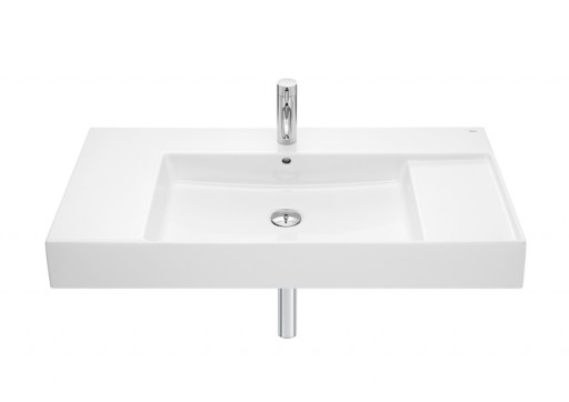 Lavoar Roca Inspira Square 1000x490mm montare pe mobilier alb