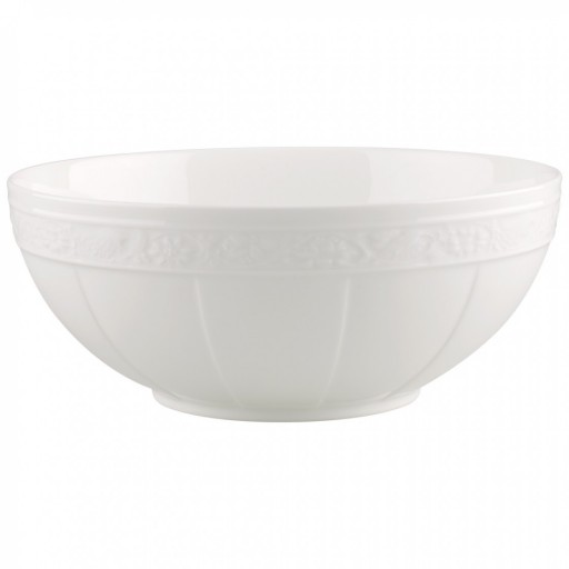 Bol salata Villeroy & Boch White Pearl 24cm