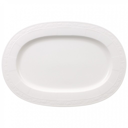 Platou oval Villeroy & Boch White Pearl 41cm