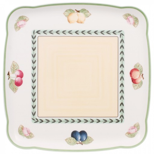 Platou patrat Villeroy & Boch Charm & Breakfast French Garden 30 cm