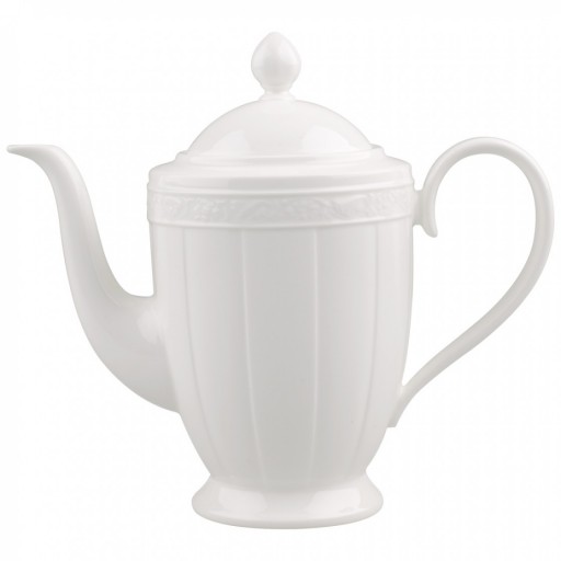 Vas servire cafea Villeroy & Boch White Pearl 1.35 litri