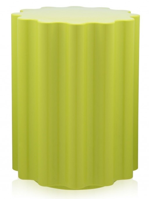 Masuta Kartell Colonna design Ettore Sottsass 34.5cm h 46cm verde