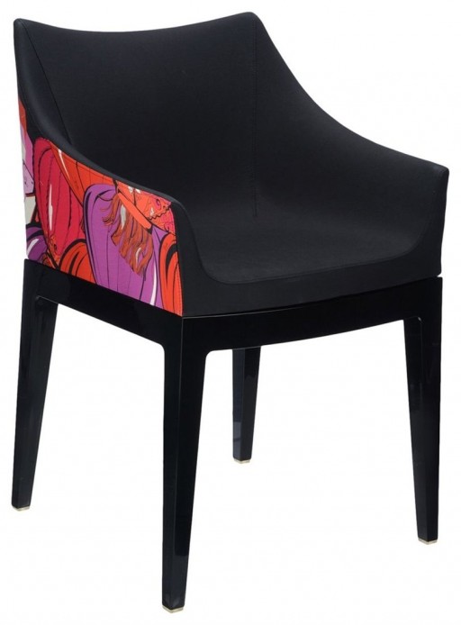 Scaun Kartell Madame design Philippe Starck Shanghai negru