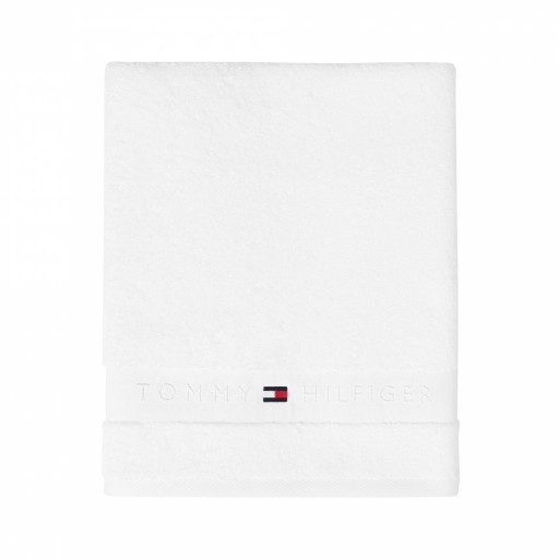 Prosop baie Tommy Hilfiger Plain 2 100x150cm Alb