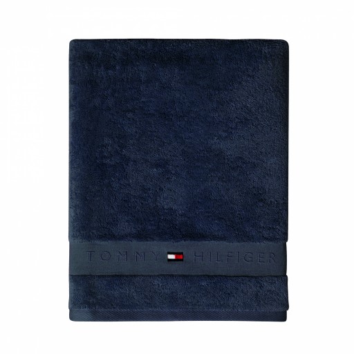 Prosop baie Tommy Hilfiger Plain 2 100x150cm Albastru Navy