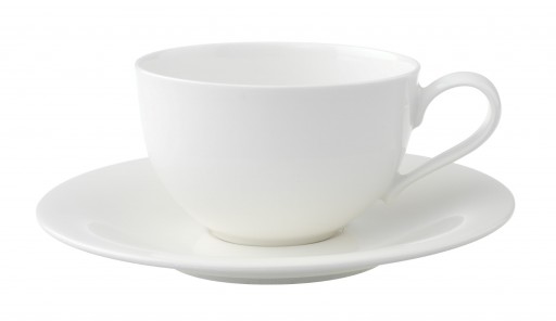 Ceasca si farfuriuta cappuccino Villeroy & Boch New Cottage Basic 0.39 litri