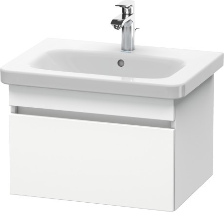 Dulap baza Duravit DuraStyle 58x44.8cm sertar cu inchidere lenta alb mat