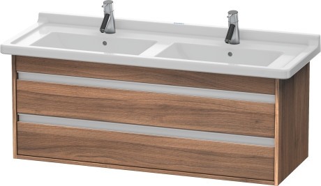 Dulap baza Duravit Ketho 120x46.5cm 2 sertare inchidere lenta nuc