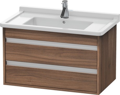 Dulap baza Duravit Ketho 80x46.5cm 2 sertare inchidere lenta nuc