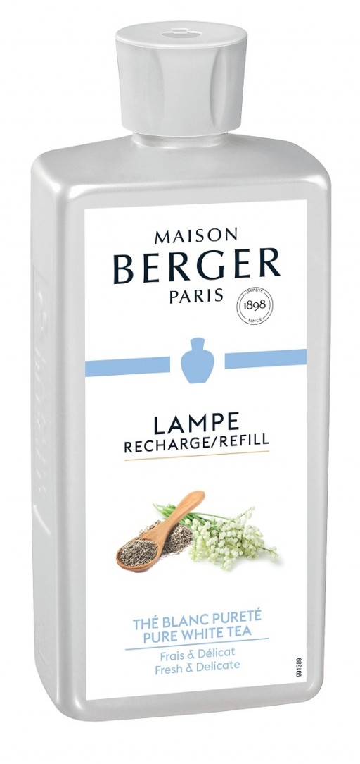 Parfum pentru lampa catalitica Maison Berger Pure White Tea 500ml