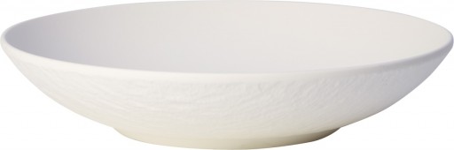 Bol plat Villeroy & Boch Manufacture Rock Blanc 24cm