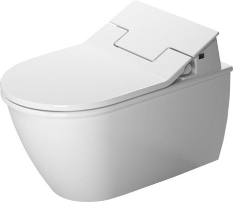 Vas WC suspendat Duravit Darling New 57cm pentru capac cu functie de bideu SensoWash