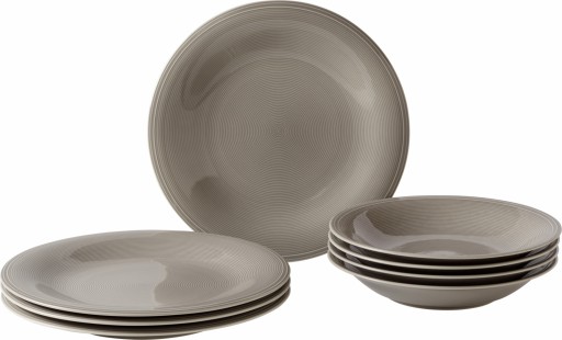 Set servire like. By Villeroy & Boch Color Loop Stone Dinner 8 piese