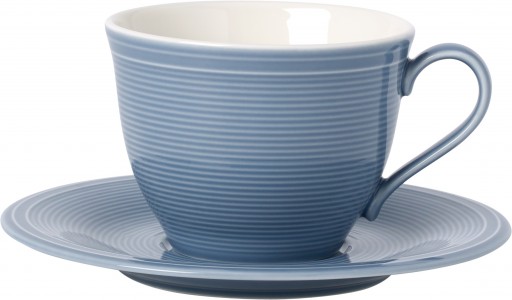 Ceasca si farfuriuta cafea like. By Villeroy & Boch Color Loop Horizon 0.25 litri