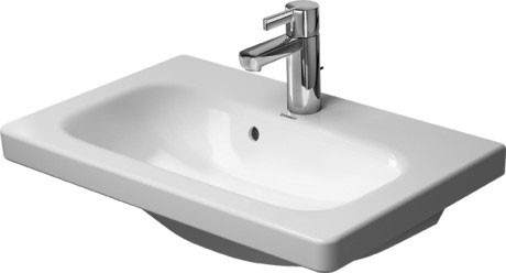 Lavoar Duravit Durastyle Compact 63.5x40cm montare pe mobilier