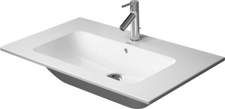 Lavoar Duravit ME by Starck 83x49cm montare pe mobilier