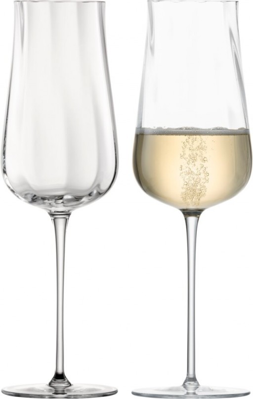 Set 2 pahare sampanie Zwiesel Glas Marlene Moussier Point handmade 365ml