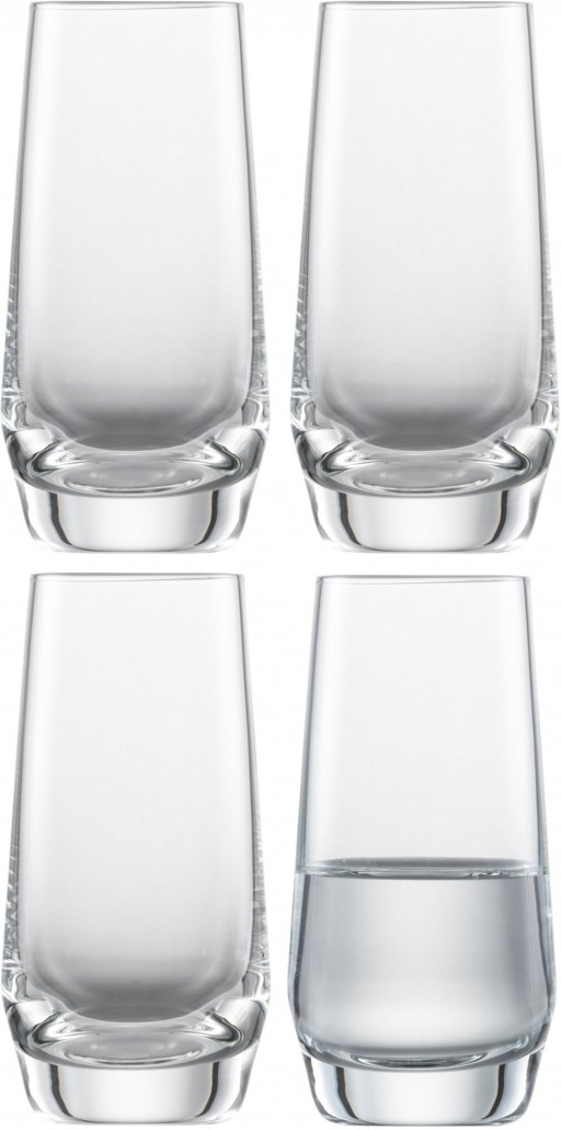 Set 4 pahare Zwiesel Glas Pure Shot cristal Tritan 94ml