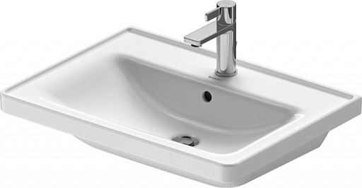 Lavoar Duravit D-Neo 65cm montare pe mobilier alb