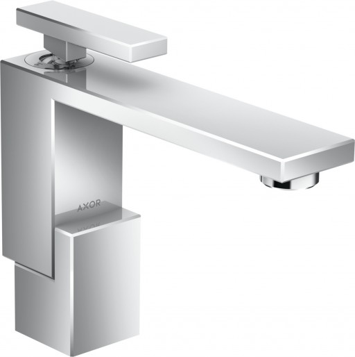 Baterie lavoar Hansgrohe Axor Edge 130 ventil push-open crom