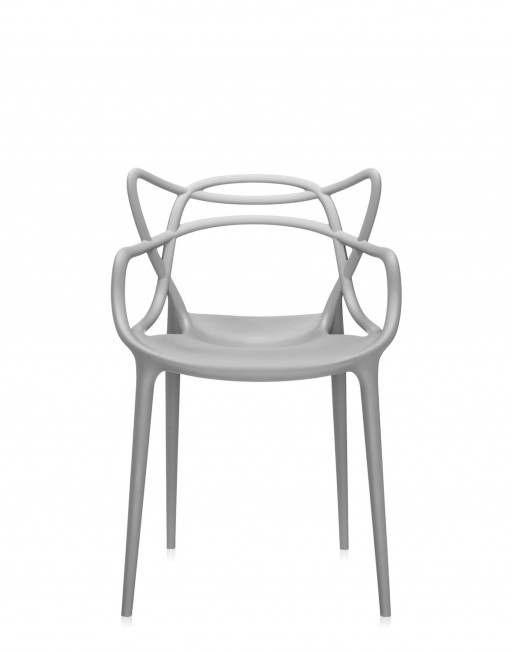 Set 2 scaune Kartell Masters design Philippe Starck & Eugeni Quitllet gri